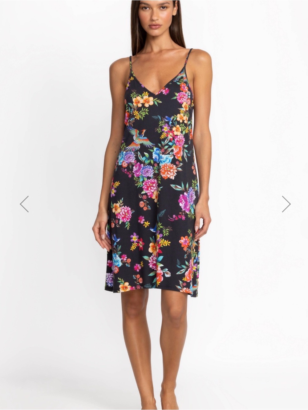 Johnny Was The Brigette Cami Sleep Dress XL Floral Maxi Cottagecore Boho